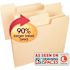 Smead Supertab File Folders 1/3 in. Cut Top Tab Letter, Manila (100-Box)