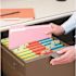 Smead File Folders 1/3 in. Cut Top Tab Letter Pink (100-Box)