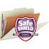 SMEAD MFG. PRESSBOARD CLASSIFICATION FOLDERS, LEGAL, FOUR-SECTION, GRAY-GREEN, 10/BOX