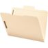 Smead 1/3 in. Cut 11-Point Legal Supertab File Folders with Fastener, Manila (50/Box)
