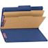 Smead Pressboard Classification Legal Folder 6-Section, Dark Blue (10-Box)