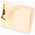 Esselte Pendaflex Corp. PENDAFLEX MICROBEGUARD FILE FOLDERS, STRAIGHT CUT, TWO FASTENERS, LETTER, MANILA, 50/BOX