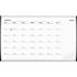 Quartet 18 in. x 30 in. White Board with Magnetic Surface and Silver (1-Each)