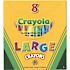 Binney & Smith / Crayola CRAYOLA LARGE CRAYONS, TUCK BOX, 8 COLORS/BOX