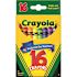 Binney & Smith / Crayola CRAYOLA CLASSIC COLOR PACK CRAYONS, 16 COLORS/BOX