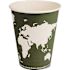 Eco Products WORLD ART COMPOSTABLE PLASTIC HOT DRINK CUPS, STEEL BLUE, 12 OZ., 1,000 PER CARTON