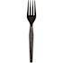 DIXIE Bulk Black Heavyweight Plastic Cutlery