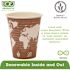 Eco-Products 8 oz. Plum World Art Renewable Resource Compostable Hot Drink Cups
