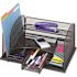 Safco 15-7/8 in. x 11-3/8 in. x 8 in. 3-Drawer Steel Organizer