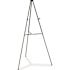 Quartet 38 in. to 66 in Black Aluminum High Lightweight Telescoping Tripod Easel