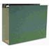 SMEAD MFG. THREE INCH CAPACITY BOX BOTTOM HANGING FILE FOLDERS, LETTER, GREEN, 25/BOX