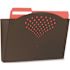 Safco Steel Wall Pocket, Letter, Black