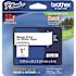 Brother 1 in. W Black On White Standard Adhesive Laminated Labeling Tape