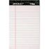 TOPS BUSINESS FORMS DOCKET RULED PERFORATED PADS, LEGAL RULE, 5 X 8, WHITE, 12 50-SHEET PADS/PACK