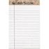 TOPS Second Nature 5 in. x 8 in. Recycled Note Pads Lgl/Margin Rule, White (50-Sheet Dozen)
