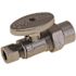 DuraPro Quarter Turn Straight Stop, 1/2 in. CPVC Socket x 3/8 in. Compression, Lead Free