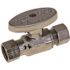 DURAPRO Quarter Turn Replacement Stop, 3/8 in. Female Compression x 3/8 in. Compression, Lead Free