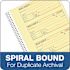 Adams 2-3/4 in. x 5-1/4 in. 2-Part Rent Receipt Book 2-Part Carbonless (200-Forms)