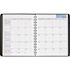 AT-A-GLANCE DESK SIZE MONTHLY PLANNER, UNRULED, 6-7/8 X 8-3/4, BLACK