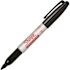 Sharpie INDUSTRIAL PERMANENT MARKER, FINE POINT, BLACK, DOZEN