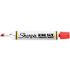 Sharpie King Size Permanent Marker Chisel Tip Red (12-Pack)