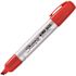 Sharpie King Size Permanent Marker Chisel Tip Red (12-Pack)