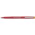 PILOT RAZOR POINT POROUS POINT STICK PEN, RED INK, EXTRA FINE, DOZEN