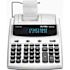 VICTOR ANTIMICROBIAL COMMERCIAL TWO-COLOR PRINTING CALCULATOR WITH FLUORESCENT DISPLAY, 12 DIGITS, METALLIC BLUE