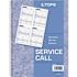 TOPS 4 in. x 5-1/2 in. Service Call Book 2-Part Carbonless (200-Set/Book)