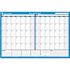 At-A-Glance AT-A-GLANCE 30/60-DAY FORMAT REVERSIBLE/ERASABLE UNDATED WALL PLANNER, 48 X 32, BLUE/WHITE