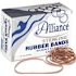 Alliance Rubber STERLING ERGONOMICALLY CORRECT RUBBER BANDS, #117B, 7 X 1/8, 250 BANDS/1LB BOX