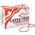Alliance Rubber LATEX-FREE ORANGE RUBBER BANDS, SIZE 117B, 7 X 1/8, 250/BOX