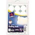 Avery Dennison AVERY PRINT OR WRITE MAILING SEALS, 1IN DIA., CLEAR, 480/PACK