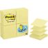 Post-It 3 in. x 3 in., Pop-Up Note Refills Canary Yellow (100-Sheet Pads/Pack)