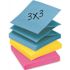 Post-It 3 in. x 3 in., Pop-Up Note Refills 5 Ultra Colors (100-Sheet Pads/Pack)