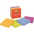 Post-It 3 in. x 3 in., Super Sticky Notes, Asstd Neon/Electric (90-Sheet Pads/Pack, 5-Pack)