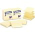3M 3M POP UP MEMO PAD, 3 X 3, YELLOW, 100 SHEETS