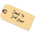 Avery 4-3/4 in. x 2-3/8 in. Shipping Tags Paper Manlia (1000/Pack)