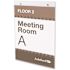 Deflect-o Classic Image Wall Mount Sign Holders