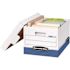 Bankers Box 10.4 in. L x 12.8 in. W x 16.5 in. D R-Kive Storage Moving Boxes