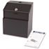 Safco 7.3 in. x 6 in. x 8.5 in. Steel Suggestion Box