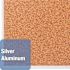 Quartet 36" x 48" Classic Cork Bulletin Board with Natural Cork Surface, Silver, 1 Each