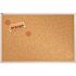 Quartet 96 in. x 48 in. Anodized Aluminum Frame Natural Cork Bulletin Board