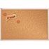 Quartet Natural Cork Bulletin Board, 4 ft. x 6 ft., Aluminum Frame
