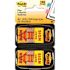 3M 3M FLAGS IN DISPENSER, "SIGN HERE", YELLOW, 6 50-FLAG DISPENSERS/PACK