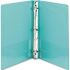 SAMSILL CORPORATION PRESENTATION VIEW BINDER, 1" CAPACITY, TURQUOISE, 2/PACK