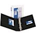 Avery Durable View 1 1/2" Binders with EZD Rings, Black