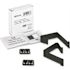 GBC-COMMERCIAL & CONSUMER GRP CUBICLE PARTITION HANGERS, BLACK, 2/SET