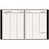 At-A-Glance AT-A-GLANCE WEEKLY APPOINTMENT BOOK, 15-MINUTE APPOINTMENTS, 8-1/4 X 10-7/8, NAVY