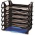OIC 15-1/8 in. x 8-7/8 in. x 15 in. Side Load Recycled Desk Letter Tray (6-Pack)